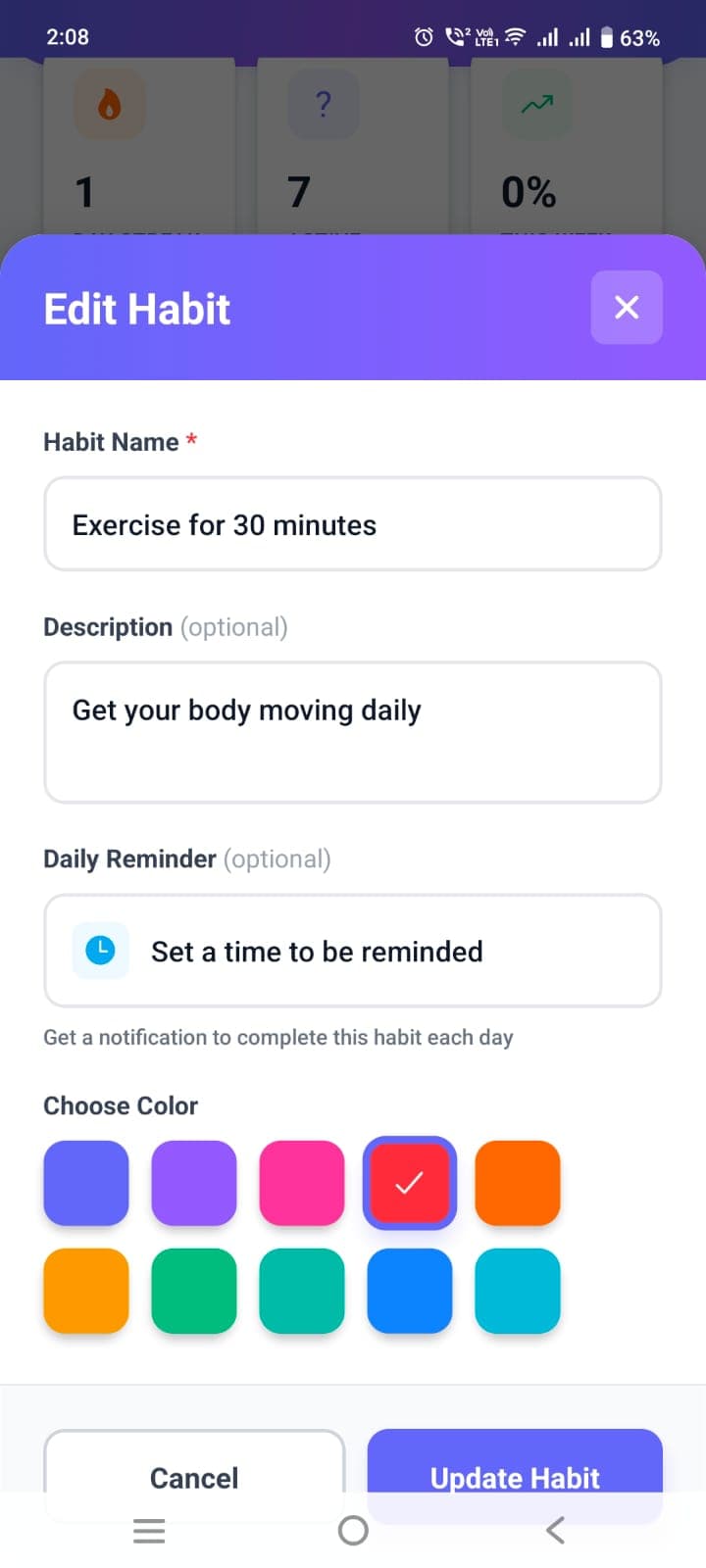 Smart Daily Reminders
