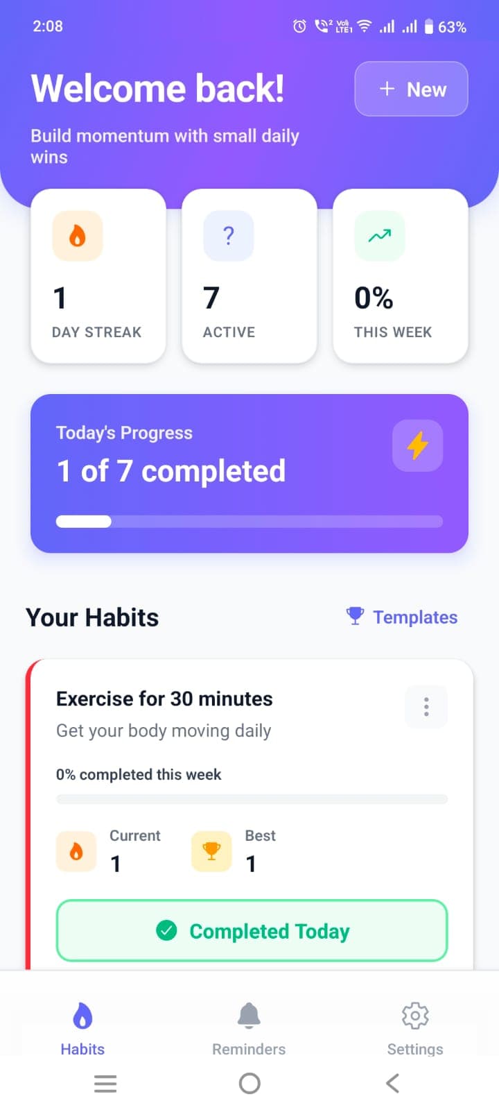 Visual Streak Tracking